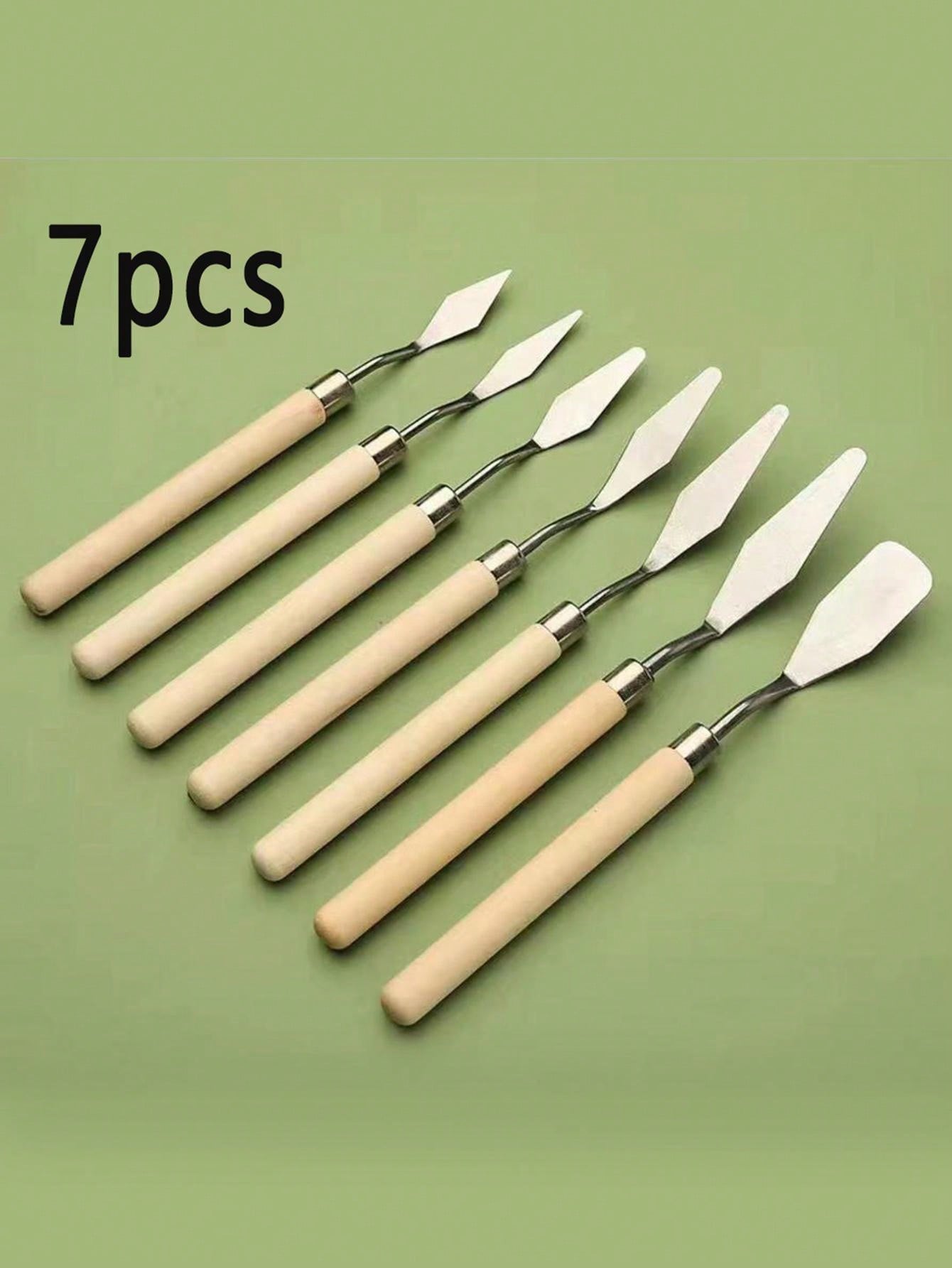 3/7pcs/Set Gouache Paint Oil Painting Knife, Art Tools Scraper, Paint