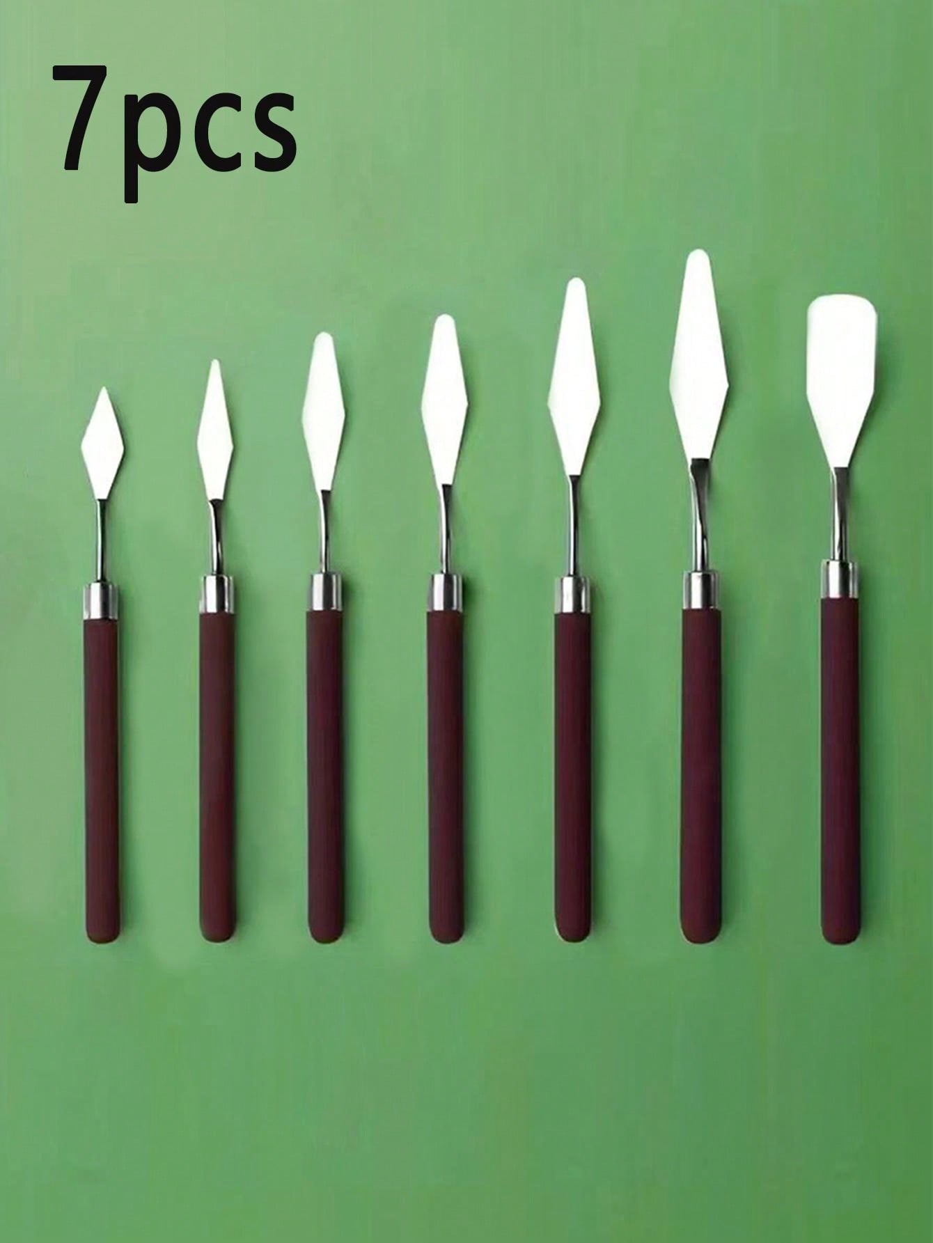 3/7pcs/Set Gouache Paint Oil Painting Knife, Art Tools Scraper, Paint