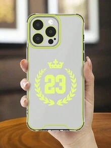 1入luminous & Transparent & Glossy Tpu手機殼,設有數字23圖案,適用於iphone 11/11pro/11pro Max/12/12pro/12pro Max/13/13pro/13pro Max/14/14pro/14pro Max/15/15pro/15pro Max - 芥末黃 - 查看 8