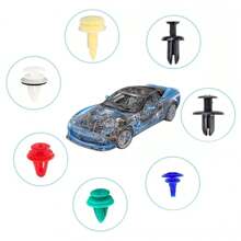 Kit De Grapas Automotrices De 925 Piezas Con Quitagrapas - Multicolor - Ver 5