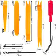 Kit De Grapas Automotrices De 925 Piezas Con Quitagrapas - Multicolor - Ver 3