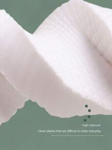 1pc Fish Scale Pattern Sponge Bathing Tool, 3d Bath Sponge, Anti-Scratch, Pain-Free - Grey - View 8