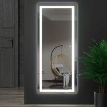 70"X 24" Full Body Mirror With Lights,LED Full Length Mirror With Lights, Full Length Decor Mirror Dressing Mirror With Lights,Lighted LED Mirror Full Length With Lights,