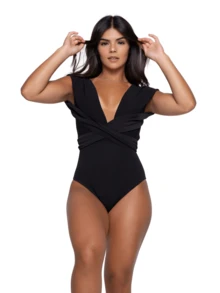 Women Lounge Tops - 黑色 - 查看 1