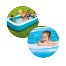 Pool Rafts & Inflatable Ride-Ons - Blue - View 4