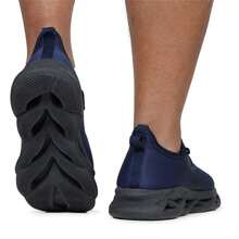 Men Sneakers - Màu xanh hải quân - Xem 4