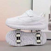 Unisex Roller Skate Shoes, 4 Wheels Detachable, Suitable For Students, Sports Roller Skating Shoes