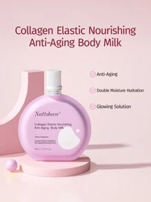 Bosin膠原彈性滋養抗衰老保濕身體乳液乳霜 - 紫色 - 查看 3