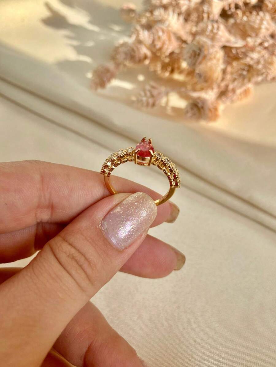 Single Ring - Red - View 1