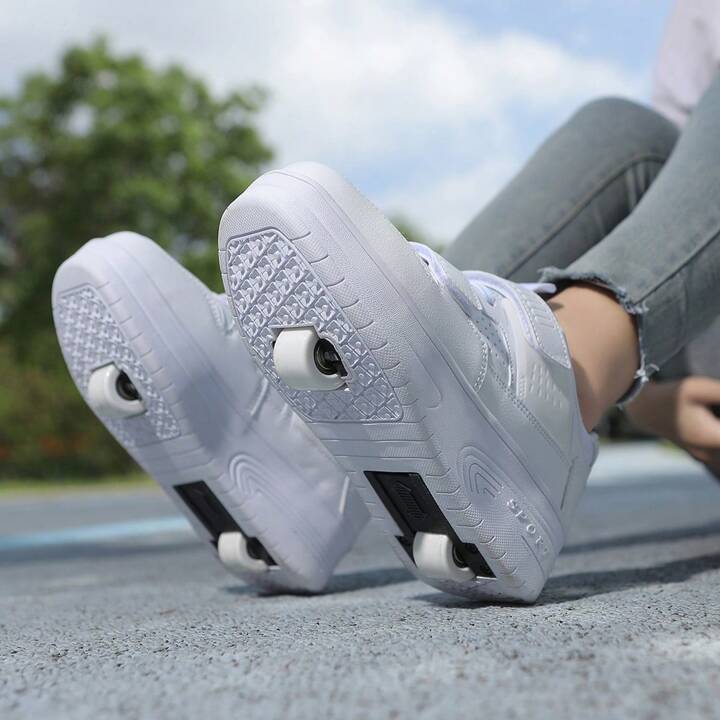 Tennis shoes with wheels for adults deals