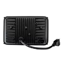 Pair Of 15 Led 4x6 Rectangular Headlights - Tunix - Small Unit - Black - View 7