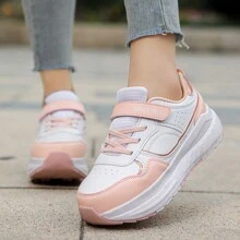 Scarpe da pattinaggio a rotelle unisex, 4 ruote rimovibili, adatte per studenti, scarpe da pattinaggio a rotelle sportive