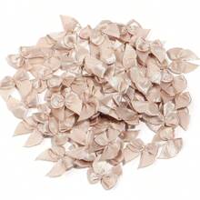 100 Pcs Polyester Ribbon Bow 2.5cm Gift Packaging Accessories Gift Box DIY Jewelry Handmade Accessories Accessories,Suitable For Rustic Wedding Invitations, Bows, Garlands, DIY Crafts, Christmas Decorations, DIY Home Decor, Wedding Parties And Gift Wrapping Valentines - Bow - View 11