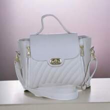 Women Tote Bags - 白色 - 查看 2