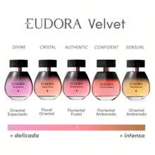Desodorante Colônia Velvet Confident 100ml - Eudora - Damasco - Visão 5