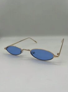 Women Fashion Glasses - 淺藍色 - 查看 1