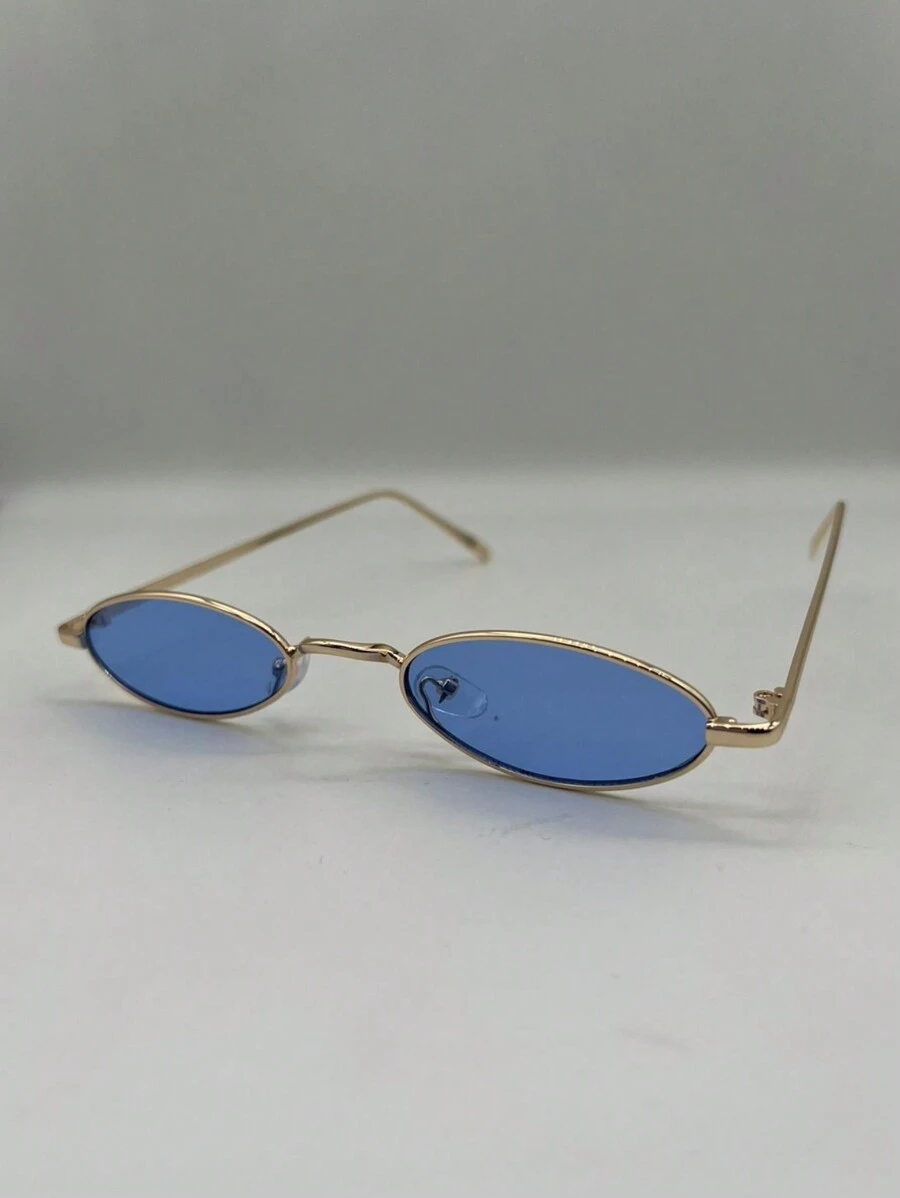 Women Fashion Glasses - 淺藍色 - 查看 1