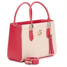Women Bag Sets - Red - View 5