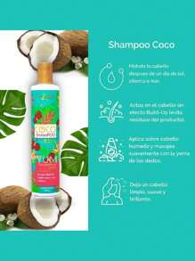 NEKANE CAPILAR Shampoo de coco – Nekane capilar- 300g – nutrición intensa - Verde - Ver 4