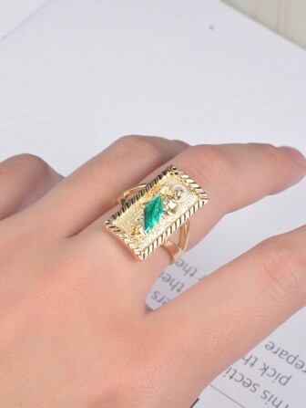 1pc St.Judas Virgin Mary Guadalupe Adjustable Ring For Women