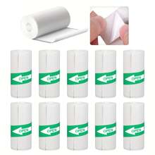 10 Pcs Self Adhesive Thermal Paper, Mini Printer Paper, Printable Sticker Paper For Pocket Thermal Printer - White - View 1