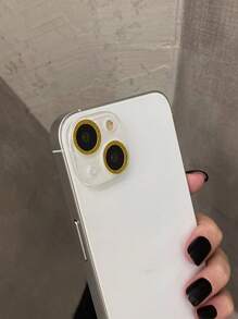 1 Miếng dán bảo vệ camera điện thoại lấp lánh, miếng dán ống kính với phim ống kính lấp lánh - Vàng - Xem 4