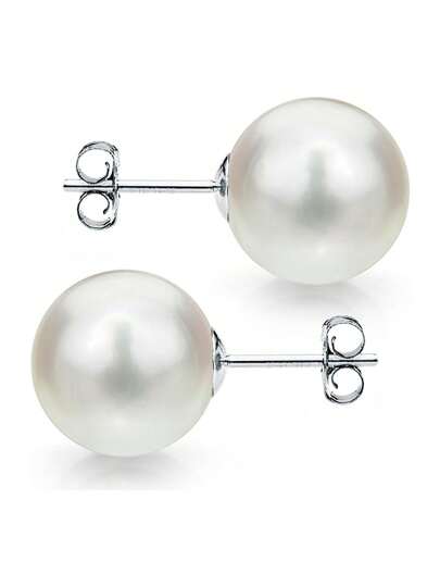 1 par de aretes de perilla de plata 925 con cuentas de concha para uso diario de mujeres