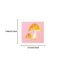 50入組水彩香菇貼紙貼紙塗鴉塑膠自粘防水貼紙,適用於diy的行李箱、水瓶、手機殼、筆記型電腦、滑板、行李箱、安全帽等 - 彩色 - 查看 7