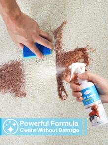 GJYC PET 寵物地毯清潔劑-超強寵物尿液和異味去除噴霧劑,地毯、汽車座椅、沙發、床墊和家具的污漬解決方案(5盎司) - 藍色 - 查看 3