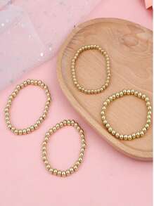 5入組ccb金色手鍊 - 金色 - 查看 3