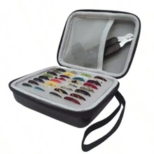 2 Colors Available Nylon Mesh Zipper Guitar Accessory Storage Bag Picks Tuners Strings Storage Box (This Link Only Contain The Box) - Multicolor - View 1