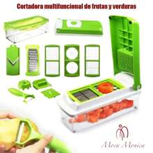 Moca Monica  Set De Cortador, Rallador, Picador Multifuncional Para Frutas Y Verduras. Alta Resistencia - unitalla - Ver 1
