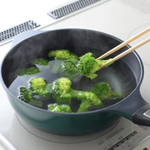 Arnest Super Belfina Premium Diamond Coated Non-Stick Frying Pan IH Corresponding To Deep Type 24cm - Black - View 4