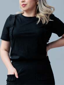 Women Two-Piece Outfits - 黑色 - 查看 9