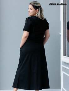 Women Two-Piece Outfits - 黑色 - 查看 8