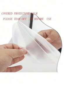 1 pegatina de pared de superficie de espejo con diseño de baloncesto, pegatina de espejo redonda de PMMA para decoración del hogar - Plateado - Ver 4