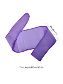 1個冬季保暖舒適的腰帶,保暖腰部和腹部。你可以在腰帶內放一個熱水袋來增加保暖效果 - 紫色 - 查看 2