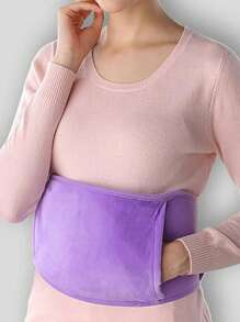 1個冬季保暖舒適的腰帶,保暖腰部和腹部。你可以在腰帶內放一個熱水袋來增加保暖效果 - 紫色 - 查看 5