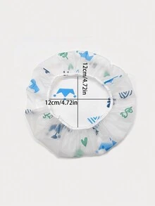 10入組/5入組雙層浴帽,護髮帽,防油煙帽,洗髮帽,防水淋浴帽,吹髮帽,女性彈性帽 - 彩色 - 查看 10