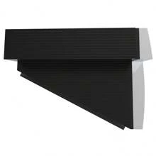 Emblema Letreiro TSI Adesivo Dianteira Linha VW UP - Preto - Visão 11