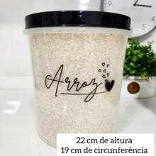 Pote para 5 kg de arroz