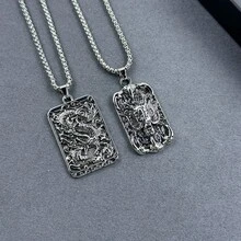 1 件龍年生肖時尚個性項鍊適合女士日常佩戴 - 3# - 查看 3