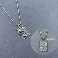 1 件龍年生肖時尚個性項鍊適合女士日常佩戴 - 3# - 查看 5