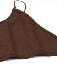 Của phụ nữ Gợi cảm Thoải mái Thoáng khí Bowknot Ren Quần lót Thong - Cà phê nâu - Xem 6