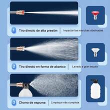 Cordless Pressure Washer Power Tools Cleaning - الأسود - مشاهدة 5