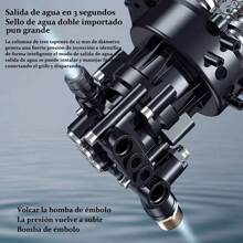 Cordless Pressure Washer Power Tools Cleaning - الأسود - مشاهدة 6