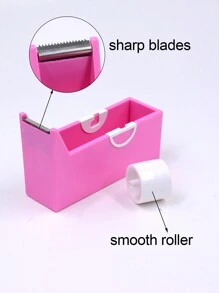 1 件装睫毛延长胶带切割器，带 1 件胶带，便携式嫁接睫毛美容用胶带切割工具套装 - 玫紅色 - 查看 5
