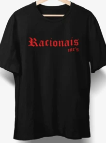 Men T-Shirts - 黑色 - 查看 2