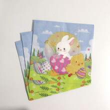 20pcs/Bag Easter Themed Tissue Paper - Multicolor - View 6
