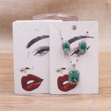 50入組各種風格的珠寶套裝卡,6*9cm項鍊、耳環、吊墜卡 - 6 x 9cm - 查看 12